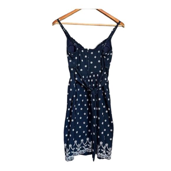 3 for $30! Snap navy dress with embroidery - Picture 12 of 12